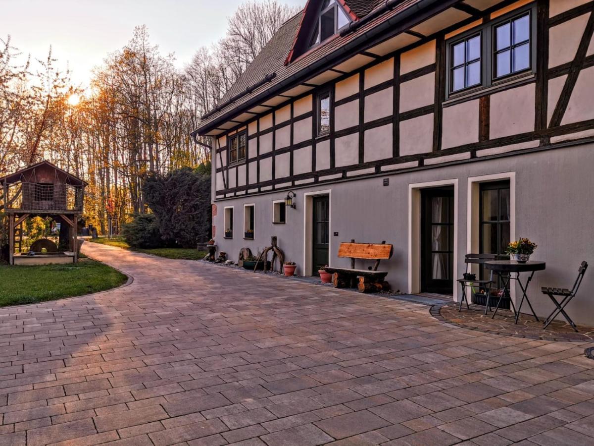 Ferienwohnung Hegemuehle Geithain エクステリア 写真